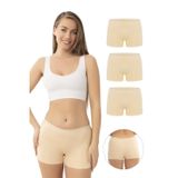 Arma Yıldız Basic Lazer Kesim Dikişsiz Kadın Boxer Külot 3'lü Paket