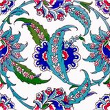 Armada Çini 1 Kütahya Cami Çinisi Hançer Desenli Seramik Çini Karo 20x20 cm