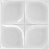 Armada Çini 12.5x12.5 cm Defakto Beyaz Model Çini Seramik Karo