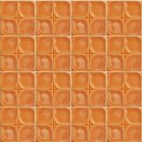 Armada Çini 12.5x12.5 cm Defakto Karamel Model Çini Seramik Karo