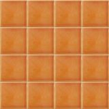 Armada Çini 12.5x12.5 cm Düz Karamel Çini Seramik Karo