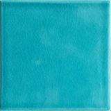 Armada Çini 12.5x12.5 cm Düz Turkuaz Çini Seramik Karo