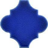 Armada Çini 12x12 Ottoman Düz Arabesk Kobalt Çini Karo Seramik