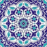 Armada Çini 20x20 cm AC 92 Kütahya Cami Çinisi Osmanlı Desenli Seramik Çini Karo