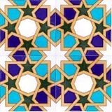 Armada Çini 20X20 cm SP 86 Tunus Kütahya Cami Çinisi Geometrik Desenli Seramik Çini Karo