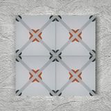 Armada Çini 20x20 Papatya Porselen Yer Çinisi