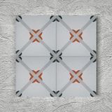Armada Çini 20x20 Papatya Porselen Yer Çinisi