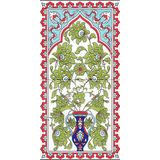 Armada Çini 20X40 Cm Ed 161 Saksılı Eldekoru Çini Pano