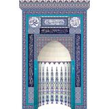 Armada Çini 220x370 Çini Ayetel Kürsülü Mihrap Cami Mihrapları