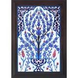 Armada Çini 40x60 Cm ED 506 Saksılı Hayat Ağacı Çini Pano