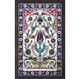 Armada Çini 60X100 Cm Ed 624 Hançerli Eldekoru Çini Pano