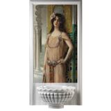 Armada Çini 60x100 Osmanlı Türk Hamamı Rum Güzeli Digital Baskı