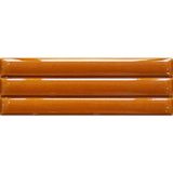 Armada Çini 7x21 cm Bambu Karamel Desenli Çini Seramik Karo