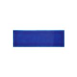Armada Çini 7x21 cm Düz Kobalt Desenli Çini Seramik Karo
