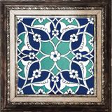 Armada Çini Ac 80 Selçuklu İznik Desen Kütahya Çini 20x20 cm Pano