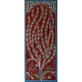 Armada Çini ED-708 40X100 Cm Hayat Ağacı Eldekoru Çini Pano