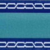 Armada Çini KS 60 10x20 cm Zincir Desenli Yeni Modern Çini Bordür
