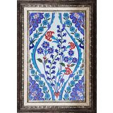Armada Çini SP 418 25x40 cm Göbekli Kütahya İznik Çini Seramik Karo