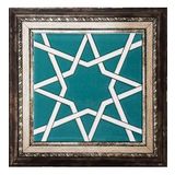 Armada Çini SP 94 Yıldız Kütahya Selçuklu Çini 20x20 cm Pano