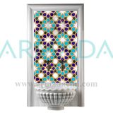 Armada Çini SP 99 20x20 cm Geometrik Tunus Desenli Kütahya Çinisi