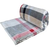 Armada Mink Battaniye Çift Kişilik Lacasa 1084 Kahve Kırmızı - 200 x 240 cm - Renkli