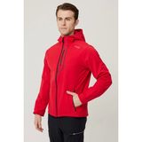 Armadillo Campanula Softshell Mont - Rüzgar Geçirmez, Nefes Alabilir, Outdoor Kullanıma Uygun - Kırmızı