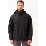 Armadillo Davraz 3n1 Parka – Çıkarılabilir Iç Montlu, Suya & Rüzgâra Dayanıklı, Kışlık Erkek Parka - Siyah