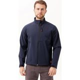 Armadillo Salina Mont Erkek Su Itici Rüzgar Geçirmez Softshell Kışlık Outdoor Mont - Lacivert