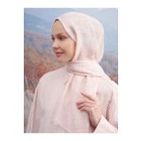 ARMANDA %30 Ipek Eskitme Şal - Toz Pudra