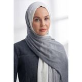 ARMANDA PURE COMFORT VİSKOZ ŞAL - GRİ-EKRU