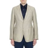 Armani Collezioni Regular Fit Düğmeli Tek Yırtmaçlı Ceket Erkek Ceket ZOX1751P0111 - 48 - Gri