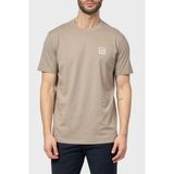 Armani Exchage Pamuk Regular Fit Bisiklet Yaka Logolu T Shirt Erkek T Shirt XM000546 AF10361 U6167 - Bej - 2XL