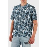 Armani Exchage Pamuk Regular Fit Tamamı Desenli T Shirt Erkek T Shirt XM001245 AF10356 F0041 - Lacivert