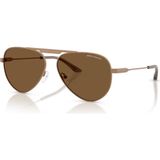 Armani Exchange 0AX2060S 611473 58 Unisex Güneş Gözlüğü - Siyah