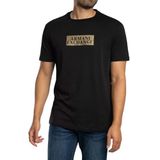 Armani Exchange% 100 Pamuk Regular Fit Bisiklet Yaka Logolu T Shirt Erkek T SHİRT XM001911 AF10356 MC237