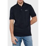 Armani Exchange% 100 Pamuk Regular Fit Polo Yaka T Shirt Erkek POLO YAKA T SHİRT XM000330 AF10366 UB101