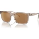 Armani Exchange 4145S 83445A 57 Kahverengi Erkek Güneş Gözlüğü