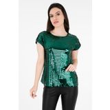 Armani Exchange 6ZYH16 YNFNZ 1833 Yeşil Kadın Bluz