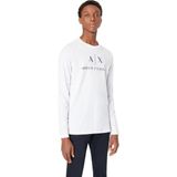 Armani Exchange 8NZTCHZ8H4Z Erkek Tişört - Beyaz - S
