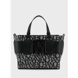 Armani Exchange 9426903F74200850 Koyu Gri Kadın 25x20x10 cm El Çantası