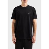 Armani Exchange Armani Exchage Pamuk Regular Fit Bisiklet Yaka T Shirt Erkek T Shirt XM000327 AF10364 UC001 - Siyah