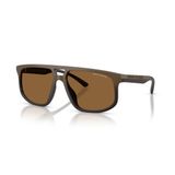 Armani Exchange AX 4161SU 839173 58 Kahverengi Erkek Güneş Gözlüğü