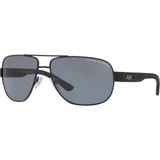 Armani Exchange AX2012S 606381 62 Polarize Güneş Gözlüğü - 01-Siyah