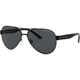 Armani Exchange AX2034S 6000/87 59 14 145 Mat Siyah Erkek Metal Güneş Gözlüğü