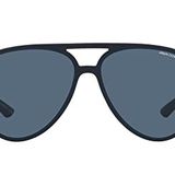 Armani Exchange AX4133S Mat Mavi Koyu Mavi Yuvarlak Unisex Güneş Gözlüğü
