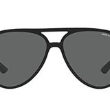 Armani Exchange AX4133S Mat Siyah Koyu Gri Yuvarlak Unisex Güneş Gözlüğü