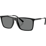 Armani Exchange AX4160S 807887 57 Güneş Gözlüğü - 01-Siyah
