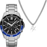 Armani Exchange AX7166SET Erkek Kol Saati - Metalik Gri