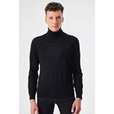 Armani Exchange Balıkçı Yaka Erkek Kazak 8NZM3C ZM8AZ 1200 - Siyah