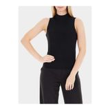 Armani Exchange Balıkçı Yaka Kolsuz Kazak, M, XW001318 AF16619, Siyah, Kadın